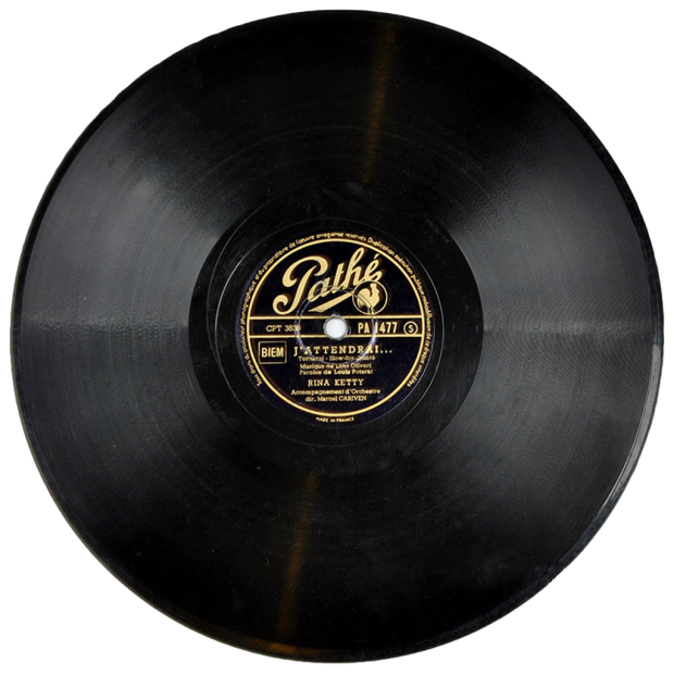 Rina Ketty Gramophone Record by U-190