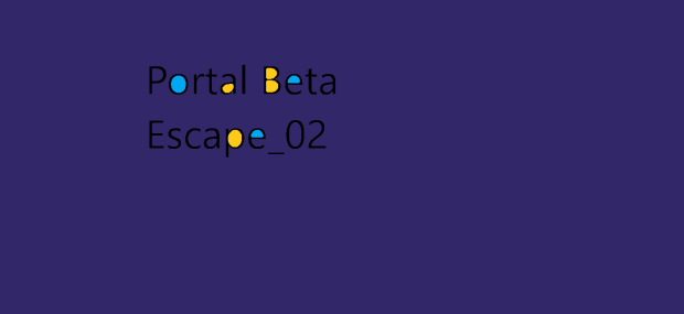 Portal Beta Escape02