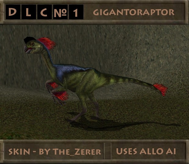 DLC №1 - Gigantoraptor
