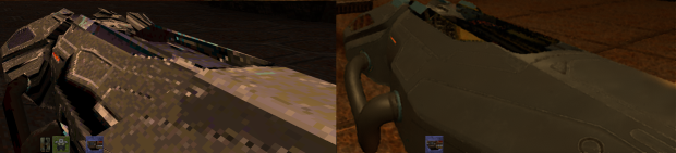 Quake 2 RTX Railgun Demake