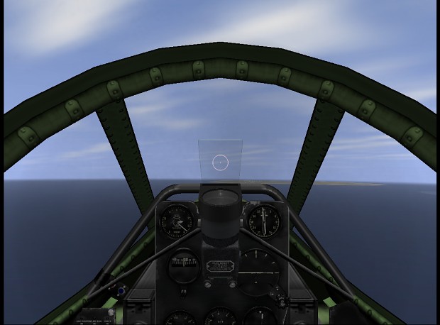 Realistic sight for the P-39, edited by Sovietmann