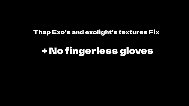 Fix hands textures for exo and exolight V2