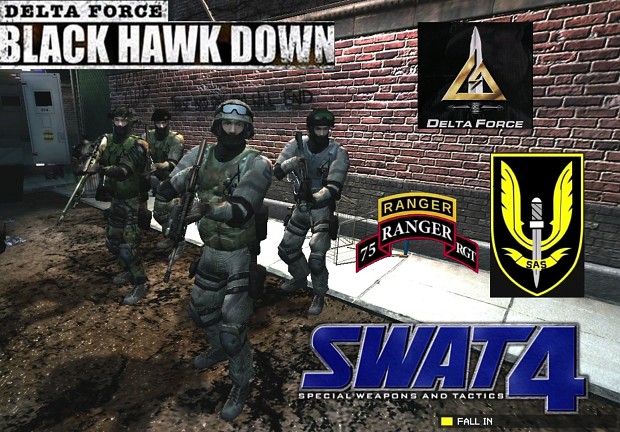 "Delta Force:Black Hawk Down"Skins for FR&BTLA;by Misa(Fix)
