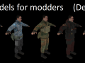 HD Hero Outfits models for modders