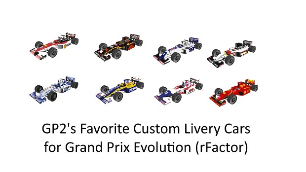 Grand Prix 2/1994's My Favorite Custom Livery Cars