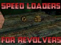 Speedloaders for revolvers