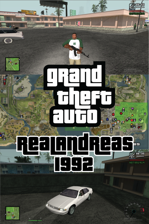 RealAndreas1992 v1 GTA SA MOD PC