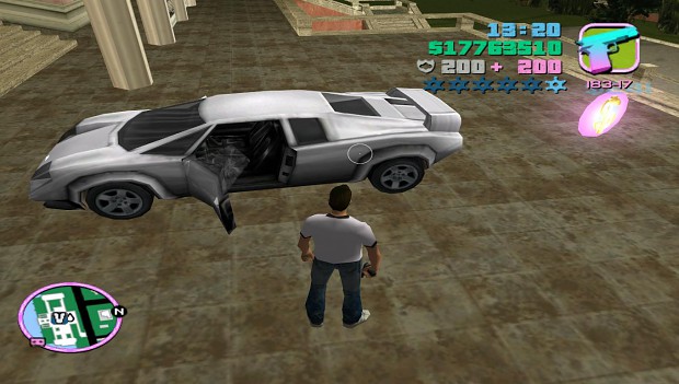 New realistic tires for Grand Theft Auto Vice City