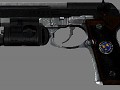 RE5 Wesker mercenaries handgun