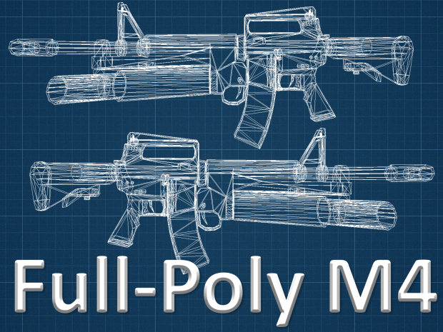 Full-poly M4 V2