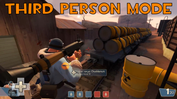 Third Person Mode for Team Fortress 2