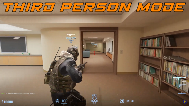Third Person Mode for Counter-Strike 2