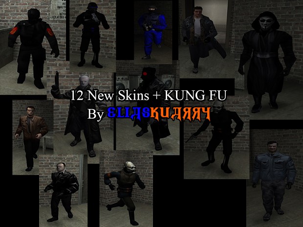 12 New Skins + Kung Fu by ElíasKuarry