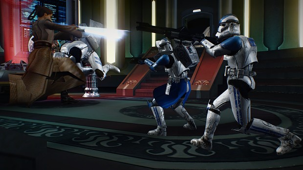 Coruscant: Jedi vs. Clones