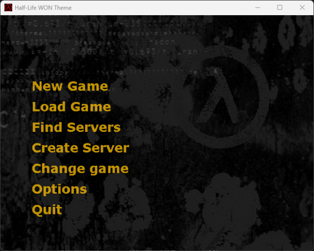 Half-life: WON Theme addon - ModDB