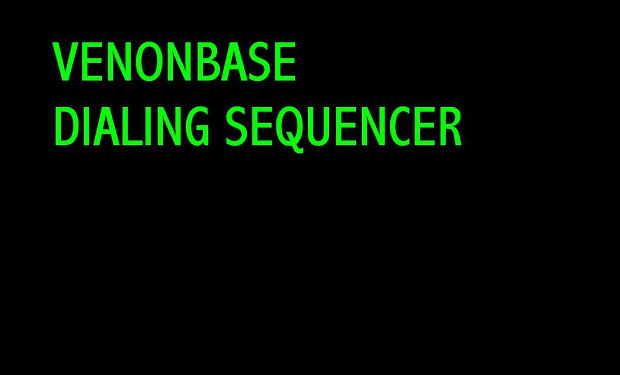 VenonBase DialingSequencer 1.0