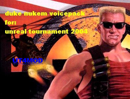 Duke Nukem sound pack V2 for UT2004 (Umod)