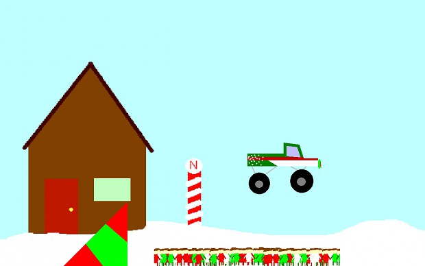 1 Monster Truck vs. 61 Children Christmas!