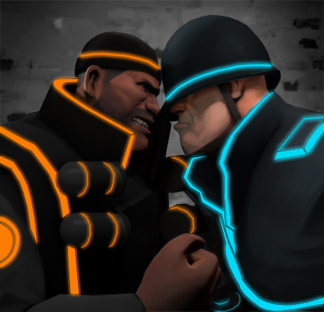 Team Fortress 2 Tron skins