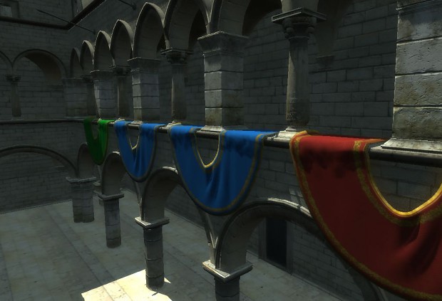 GameCore 3d Sponza demo