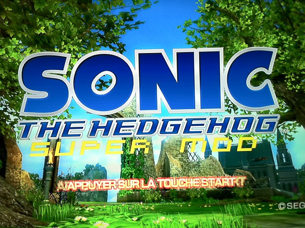 Sonic The Hedgehog SUPER MOD PS3 2.0