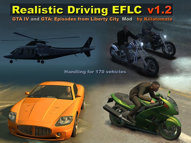 Realistic Driving and Flying EFLC 1.2