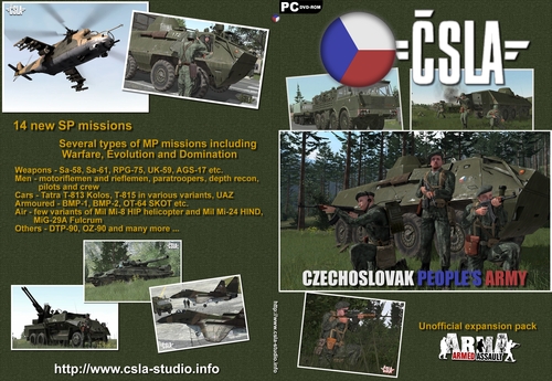 CSLA3 ArmA DVD cover