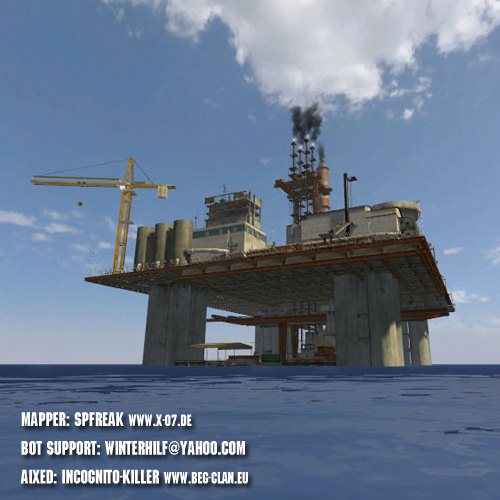 Oil Rig Battle addon - Allied Intent Xtended mod for Battlefield 2 - ModDB