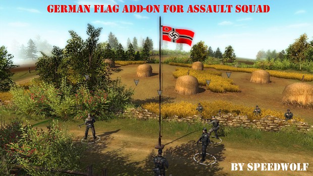 German Flag Add-On For Men of War Assault Squad