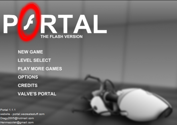 Portal the flash version