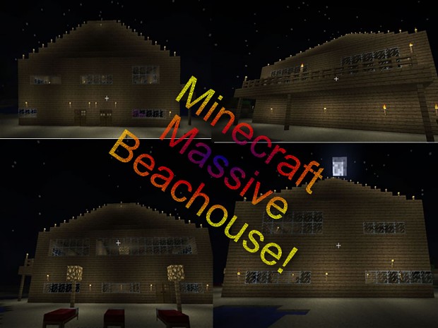 Minecraft Massive Beachouse