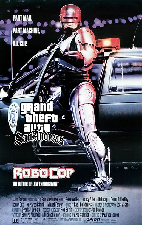 GTA SA RoboCop MOD