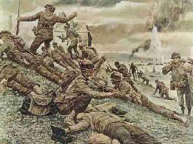 The Battle of Omaha beach, Less LCVP's