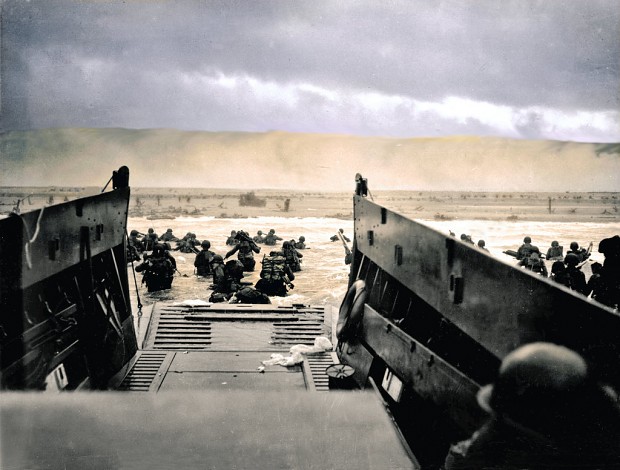 The battle of Omaha beach (Original)