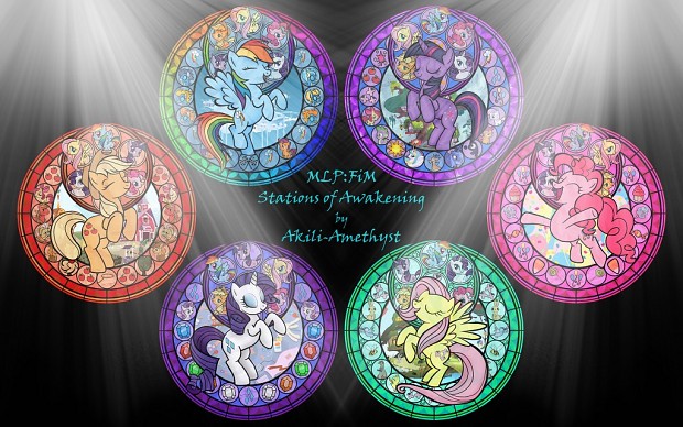 Stained Glass Ponies - Updated (15-7-2012)