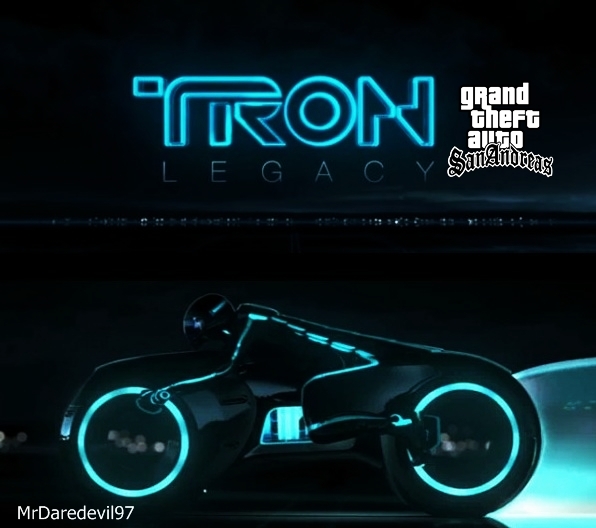 Tron legacy bike v.2.0 for GTA San Andreas