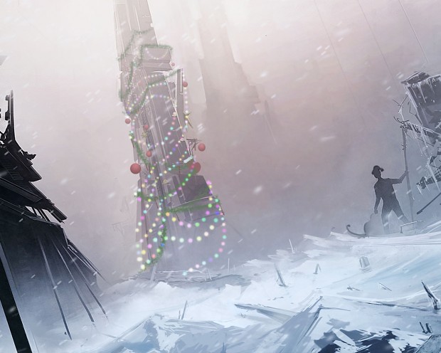 The Spire Christmas Wallpapers 2011