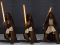 Chewy in Jedi robes