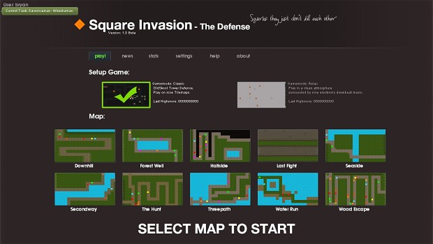 Square Invasion: The Defense 1.0
