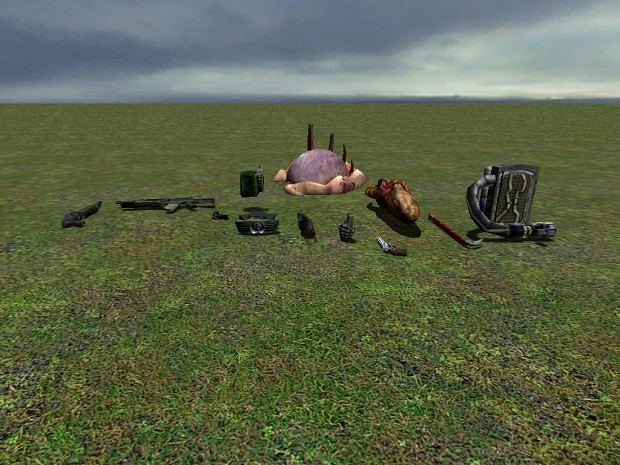 Half-Life ReBuilt Weapons (Half-Life 1)