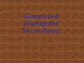 Starfighters With Secondarys