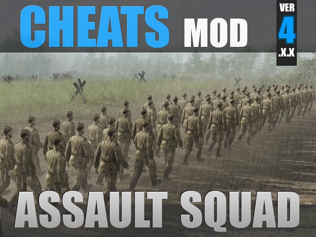 Cheats mod - Assault Squad 4.5.2