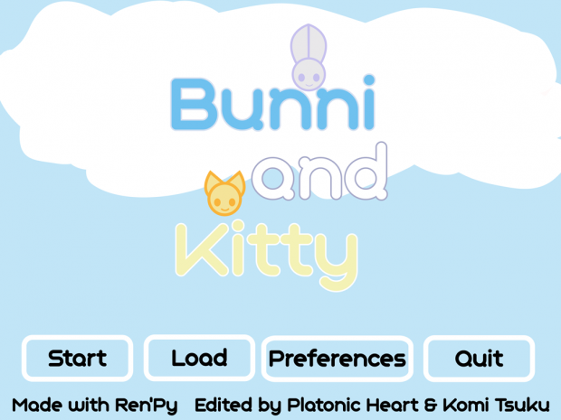 Bunni and Kitty 2.0 windows