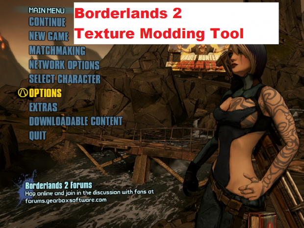 Borderlands 2 Texture Modding Tool for PC