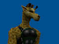 Barnes the Mercenary Giraffe