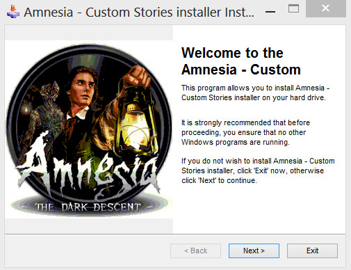 Amnesia - Custom Stories Installer