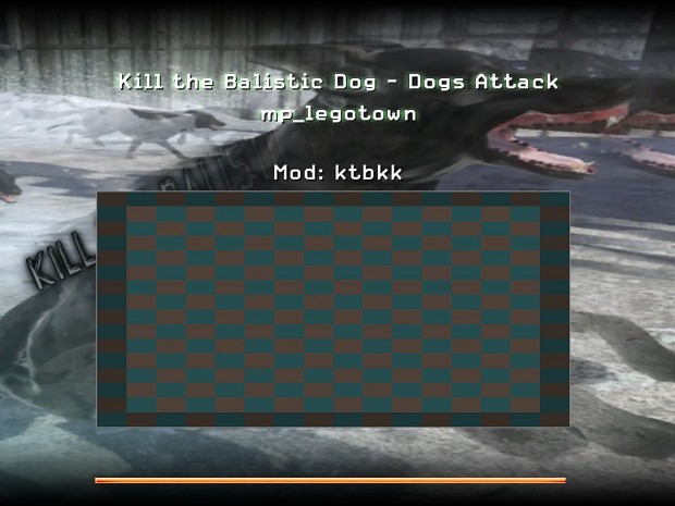 Kill the Ballistic Knife Dog Public Beta 1