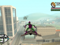 Green Goblin with jet pack