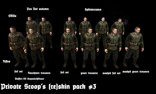 Private Scoop's (re)skin pack 3