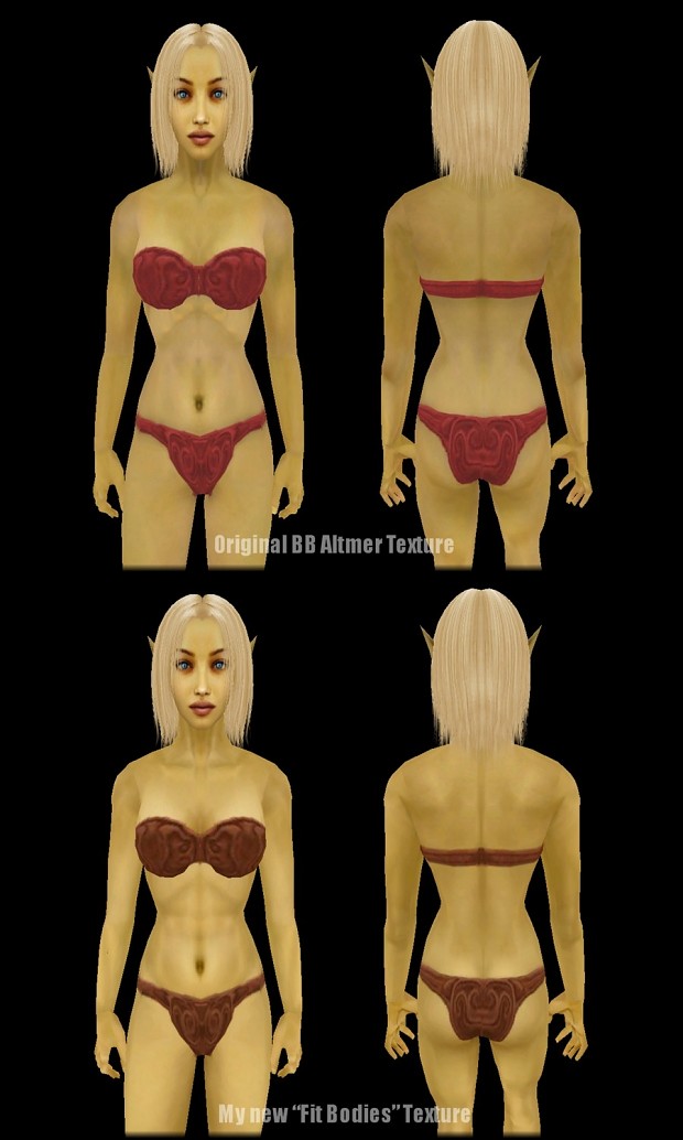 Fit Body Textures for Better Bodies